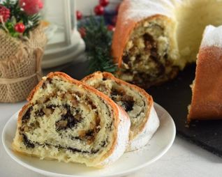 Венгерский рождественский рулет Бейгли
