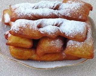 Воздушный хворост на кефире