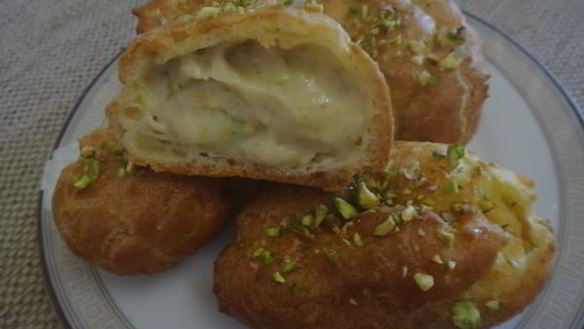 Рецепт Фисташковых эклеров