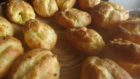 фисташковые эклеры