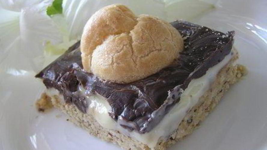 Рецепт ореховых пирожных с профитролями