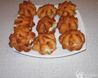 Профитроли фаршированные