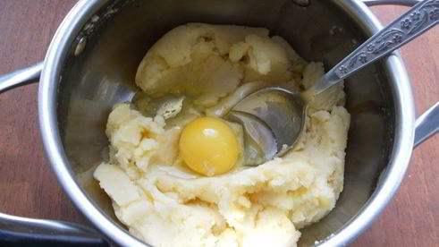 профитроли с кофейным кремом