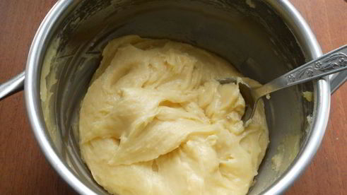 профитроли с кофейным кремом