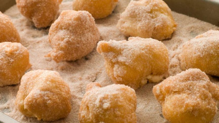 Рецепт профитролей с лимоном и ванилью