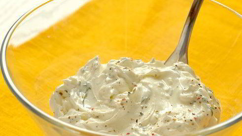 профитроли с семгой и сливочным сыром