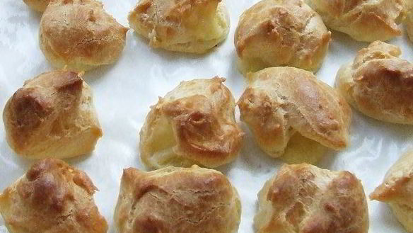Рецепт Профитролей с сыром
