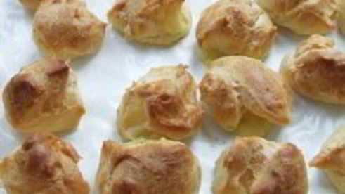 профитроли с сыром