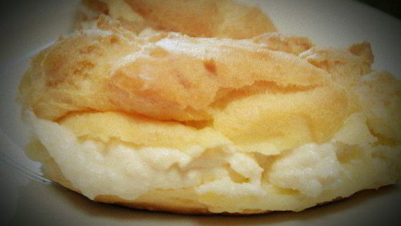 Рецепт Профитролей с заварным кремом без пшеничной муки