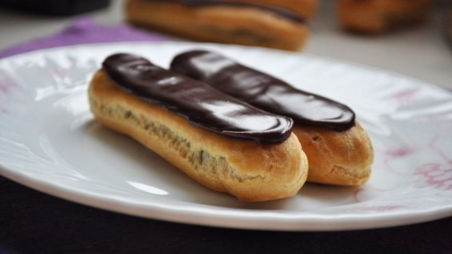 Рецепт шоколадных эклеров