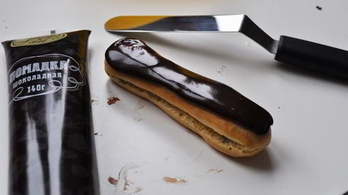 шоколадные эклеры