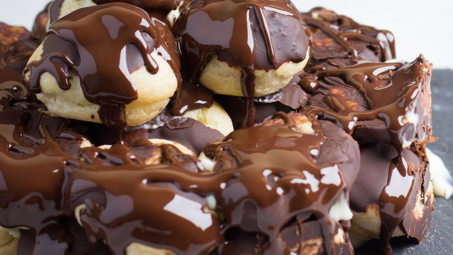 Рецепт торта профитроль