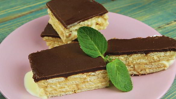 Рецепт Торта-эклера без выпечки