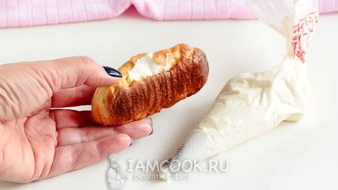 творожный крем для эклеров