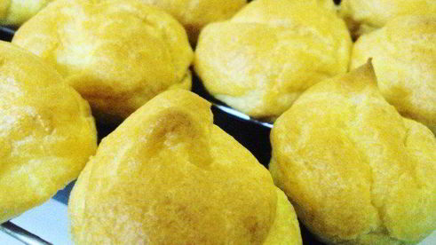 весенние профитроли