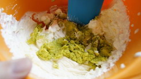 эклеры с крабовой начинкой