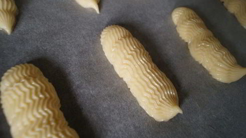 эклеры с крабовой начинкой