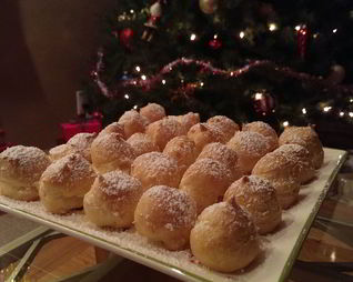 Эклеры с кремом Волшебные