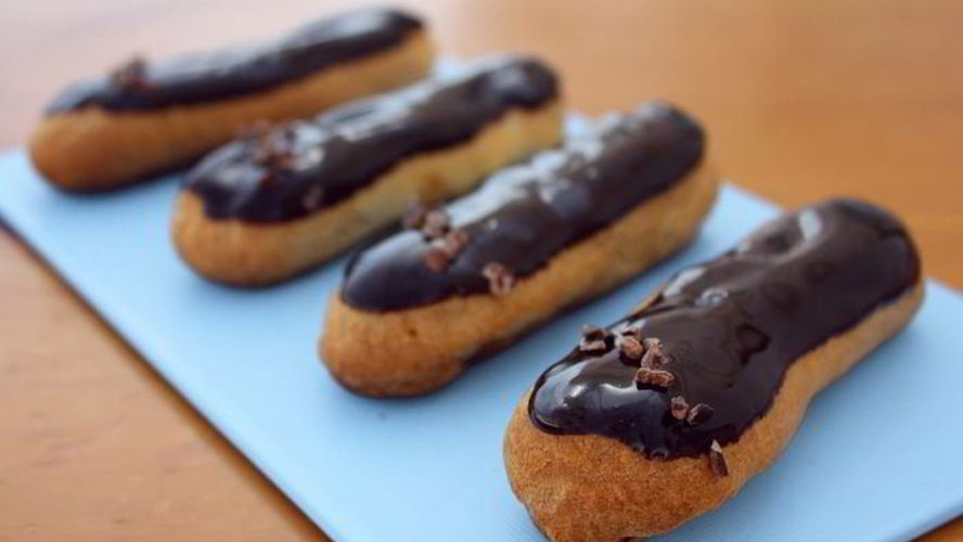 Рецепт эклеров с шоколадным кремом