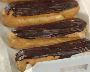 Эклеры со сливочным кремом