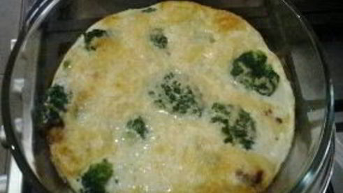 брокколи в сметане в духовке с сыром запеканка