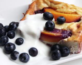 Диетическая творожная запеканка без муки