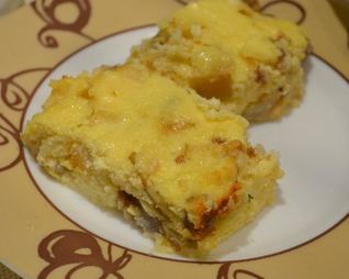 Диетическая творожная запеканка