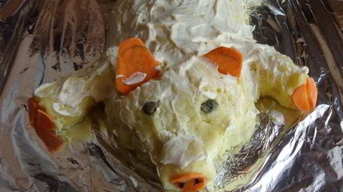 картофельная запеканка бедный фунтик