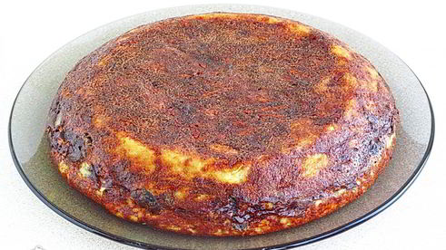 картофельная запеканка с грибами в мультиварке