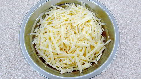 картофельная запеканка с грибами в мультиварке