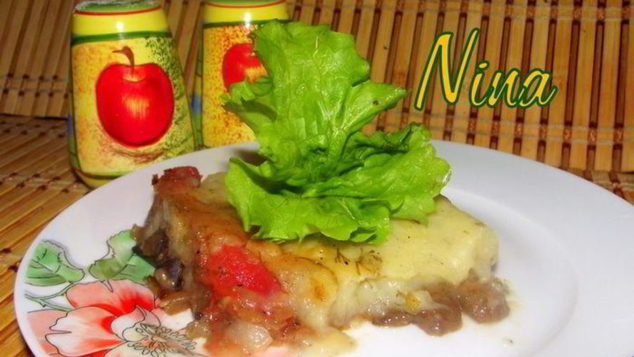 Рецепт картофельной запеканки с грибами