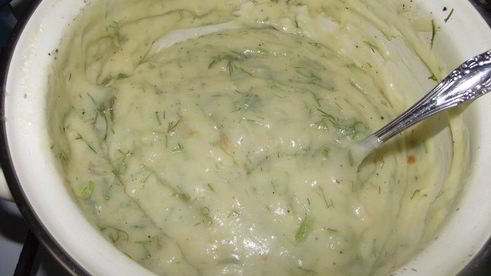 картофельная запеканка с грибами