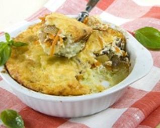 Картофельная запеканка со свининой