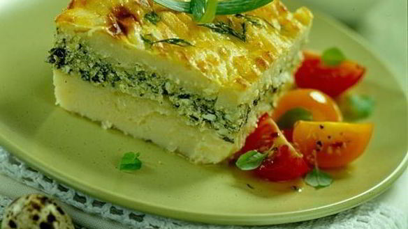 Рецепт Картофельно-творожной запеканка