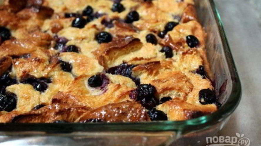 Рецепт хлебной запеканки с кленовым сиропом