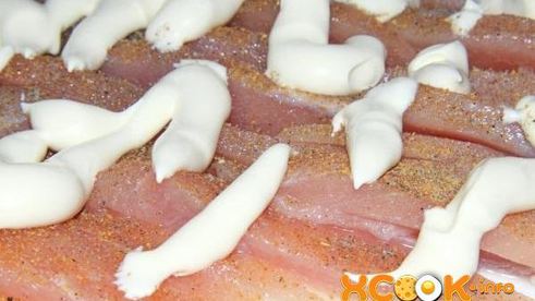 куриная запеканка с грибами