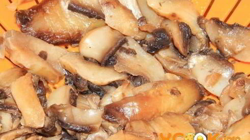 куриная запеканка с грибами