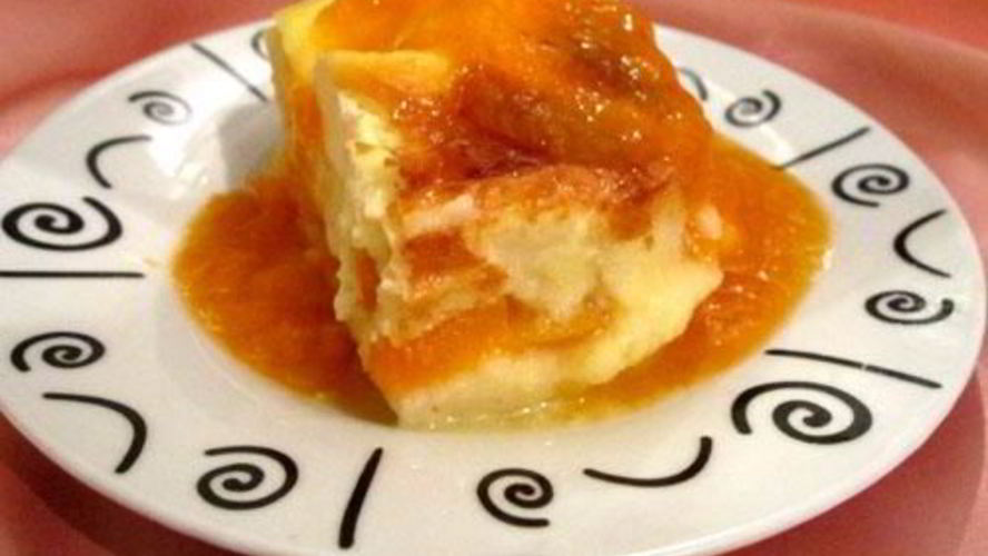 Рецепт манной запеканки с абрикосом