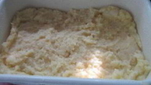 манная запеканка с абрикосом