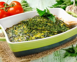 Несладкая запеканка из творога