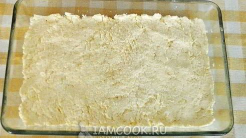 творожная запеканка под сметанной заливкой