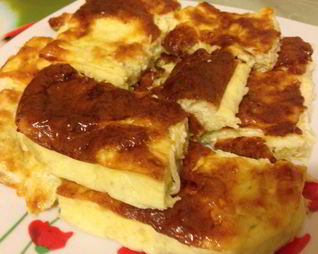 Творожная запеканка с кабачками