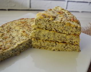 Творожная запеканка с семенами чиа