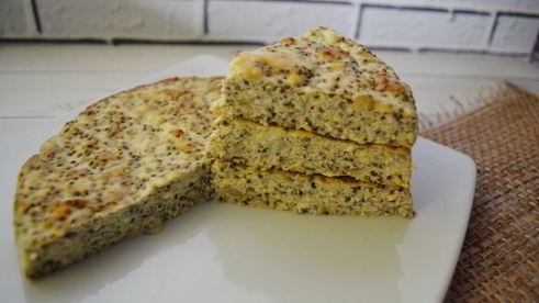 творожная запеканка с семенами чиа