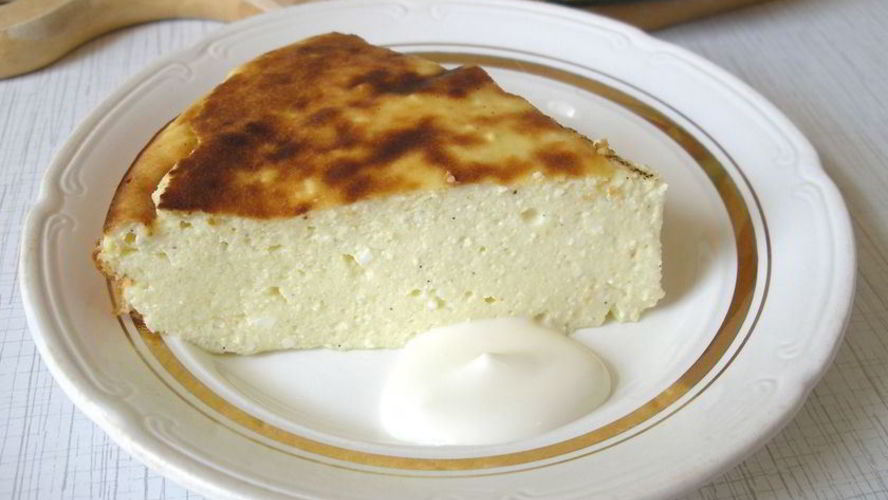 Рецепт творожной запеканки