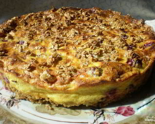 Творожно-овсяная запеканка