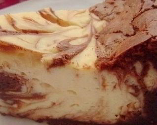 Творожно-шоколадная запеканка