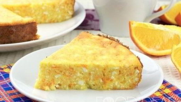 Рецепт Творожно-тыквенной запеканка