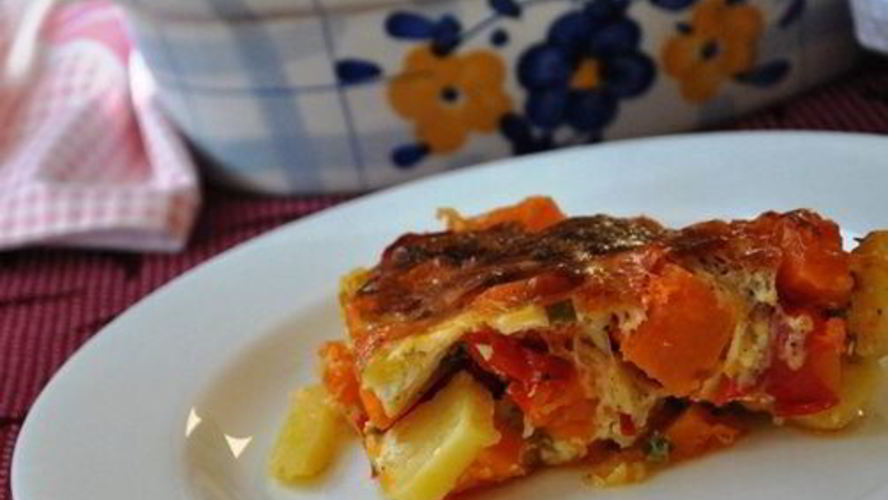 Рецепт тыквенно-картофельной запеканка