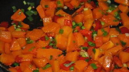 тыквенно-картофельная запеканка